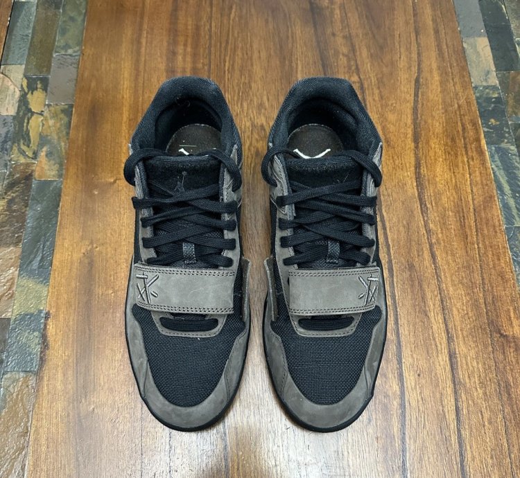 Travis Scott Jordan Jumpman Jack Tr Dark Mocha Size 10