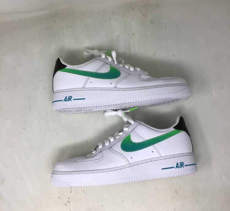 Air Force 1 07 Lv8 White Aquamarine