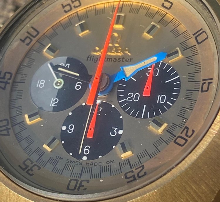 Omega Flightmaster De Luxe Solid Gold Collector Dream Extract Omega Archive
