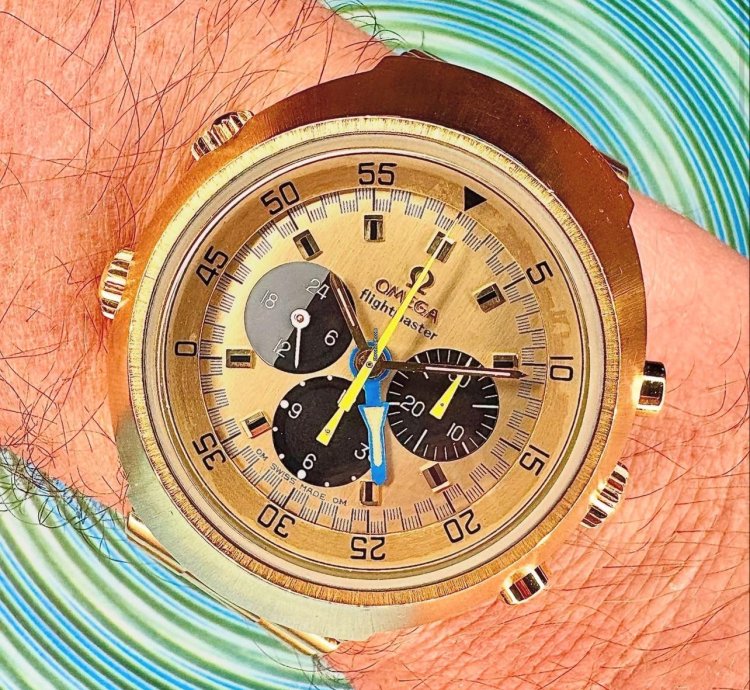 Omega Flightmaster Or