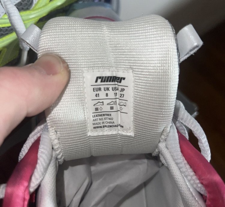 Balenciaga Multicolor Runner Sneaker
