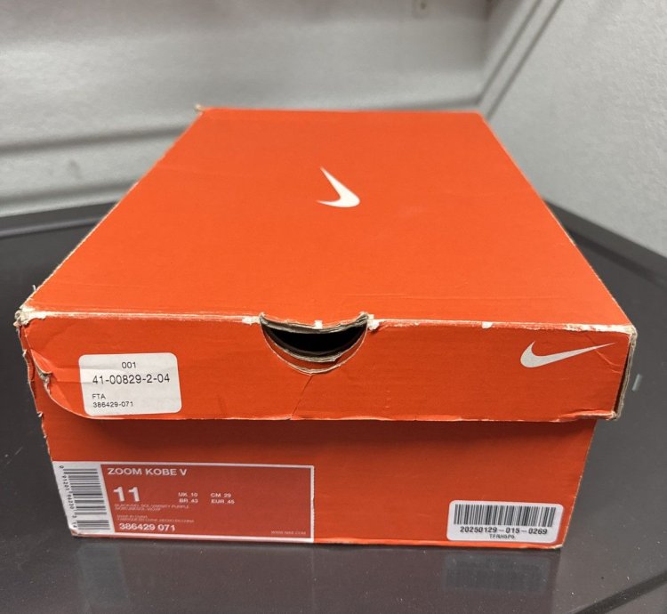Pre-owned Nike Kobe 5 Lakers sz11