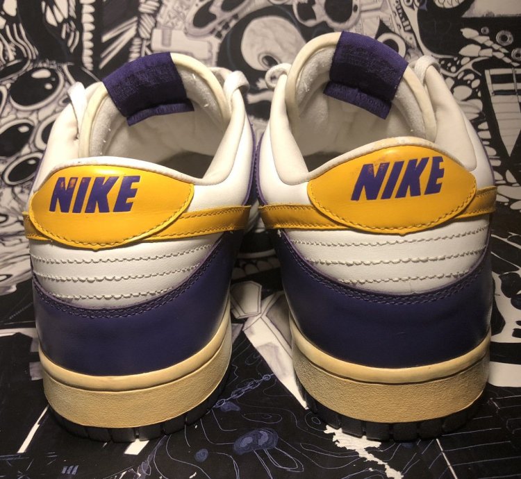 Rare 2004 Nike Dunk Low La Los Angeles Court Purple Kobe