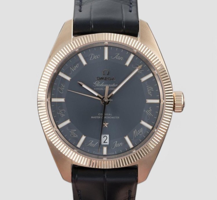 Omega Globemaster Constellation 18 Ct Red Gold Automatic Men Watch