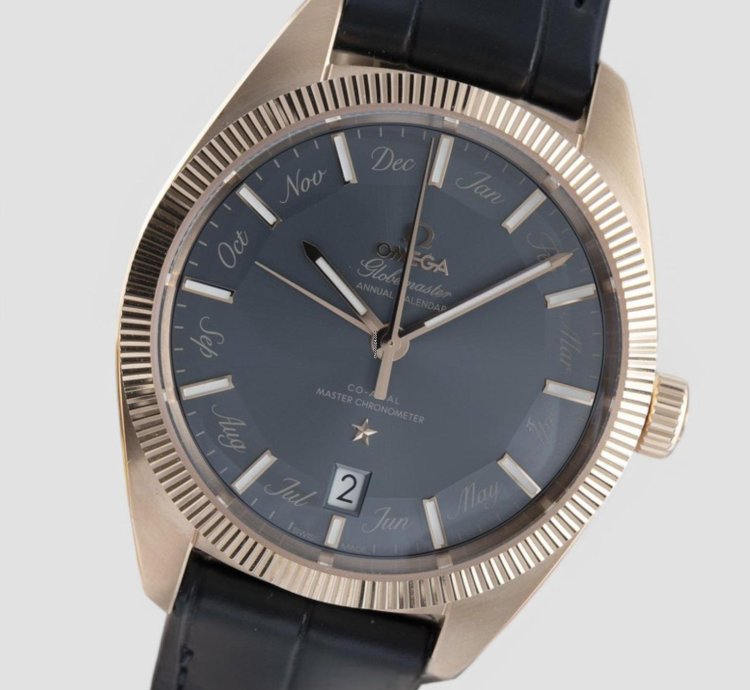 Omega Globemaster Constellation 18 Ct Red Gold Automatic Men Watch