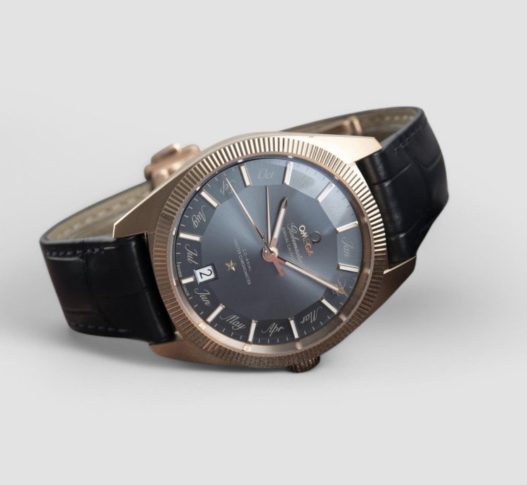 Omega Globemaster Constellation 18 Ct Red Gold Automatic Men Watch