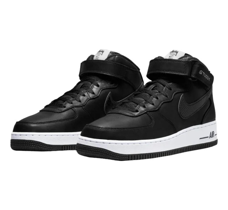 Air Force 1 07 Mid Sp Black Black-black Dj7840-001