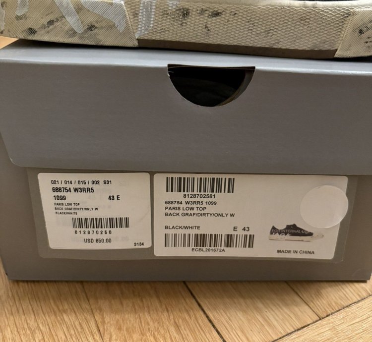Balenciaga Paris Low Top Sneaker