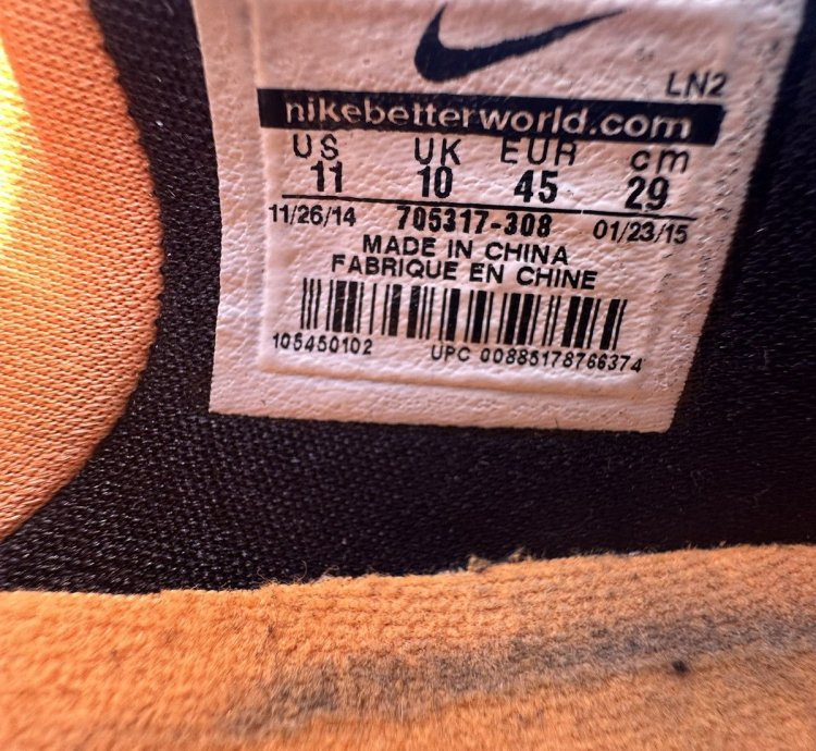 Rare Nike Kobe 10 Flight 2015 Basketball Sneakers