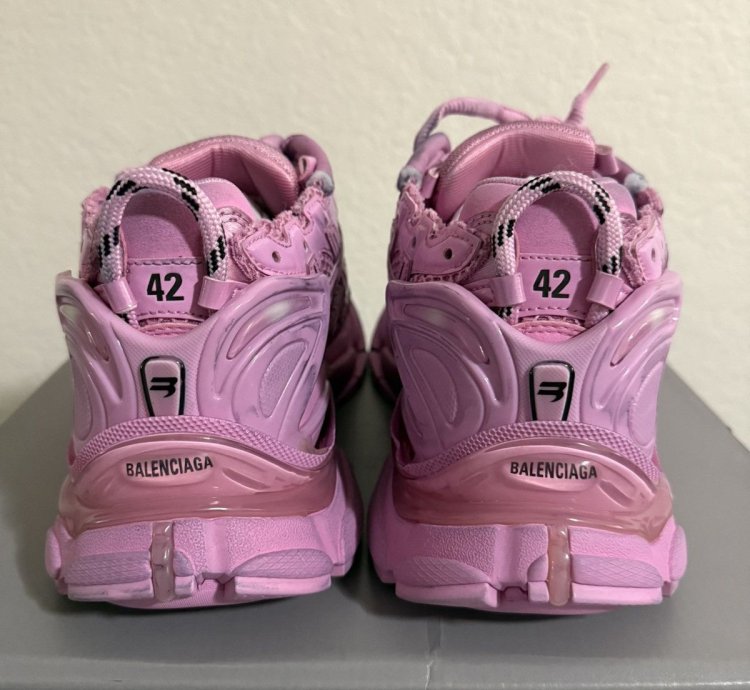 Balenciaga Pink Runner Sneaker 42