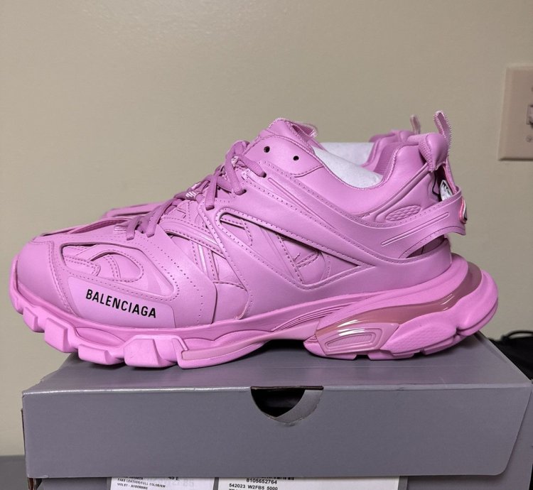 Balenciaga Pink Track Sneakers