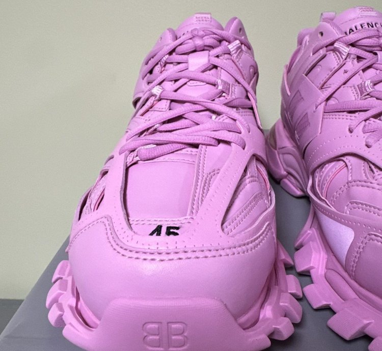 Balenciaga Pink Track Sneakers