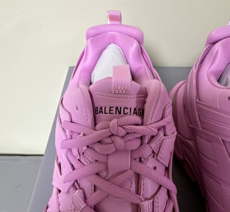 Balenciaga Pink Track Sneakers