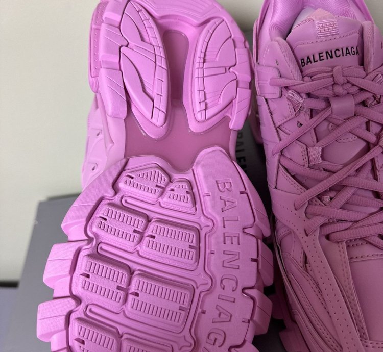 Balenciaga Pink Track Sneakers