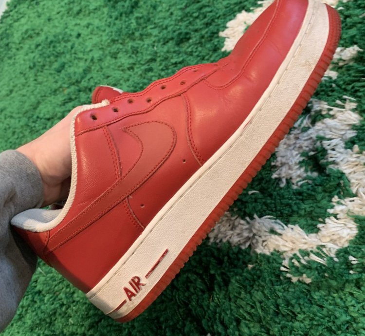 Air Force 1 07 Varsity Red
