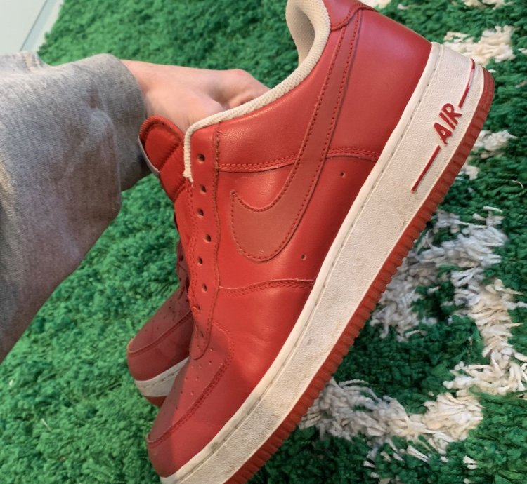 Air Force 1 07 Varsity Red