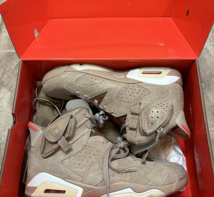 Travis Scott Khaki Jordan 6