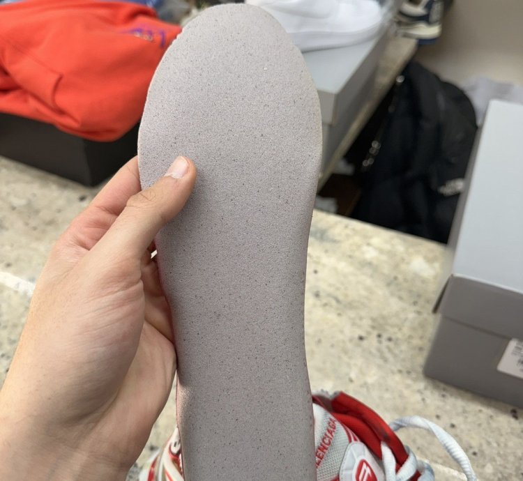 Balenciaga Red Track Runners