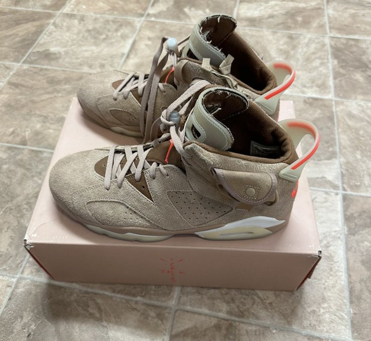 Travis Scott Khaki Jordan 6