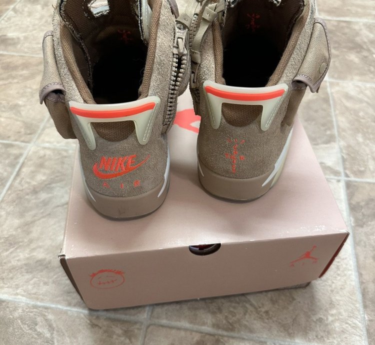 Travis Scott Khaki Jordan 6