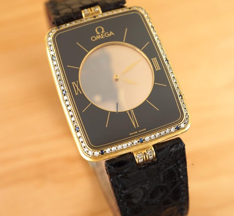Omega La Magique Speciale Ultra-thin Transparent Scarface Diamonds Rare