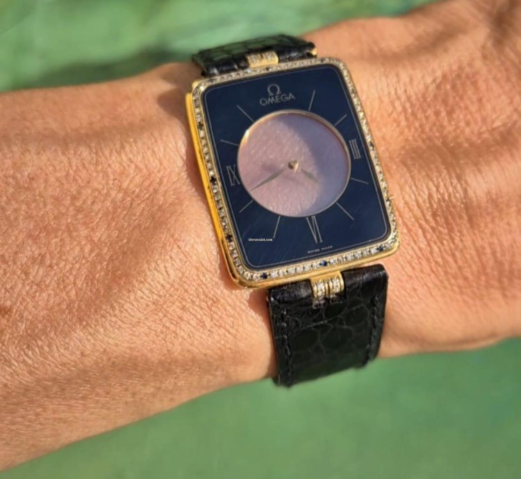 Omega La Magique Speciale Ultra-thin Transparent Scarface Diamonds Rare