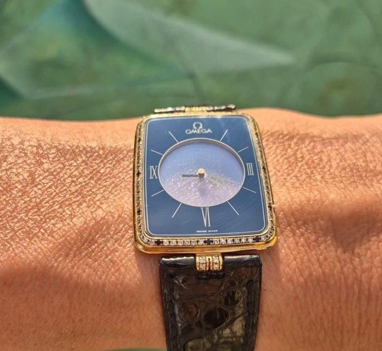 Omega La Magique Speciale Ultra-thin Transparent Scarface Diamonds Rare