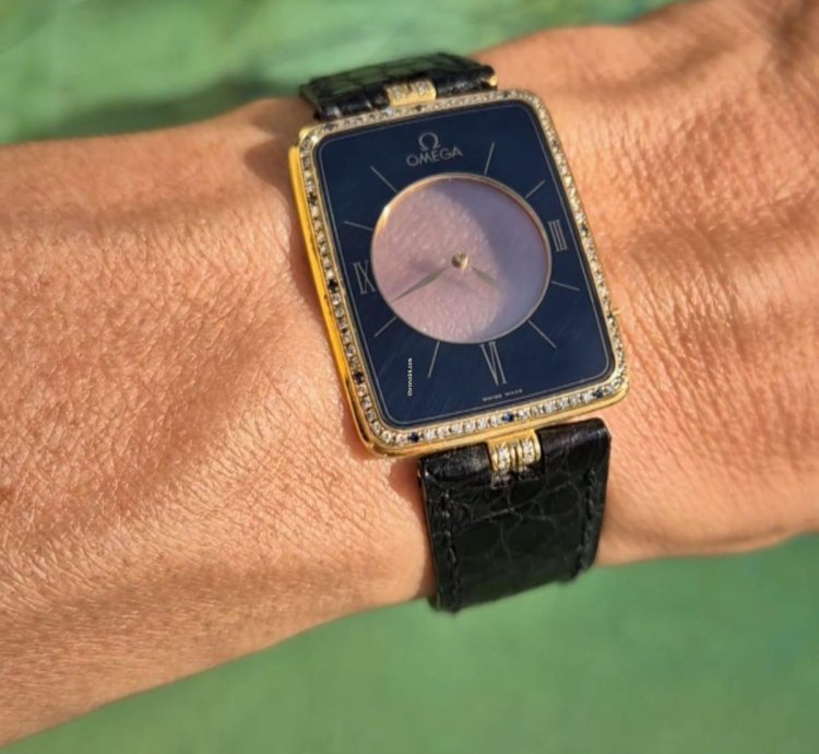 Omega La Magique Speciale Ultra-thin Transparent Scarface Diamonds Rare