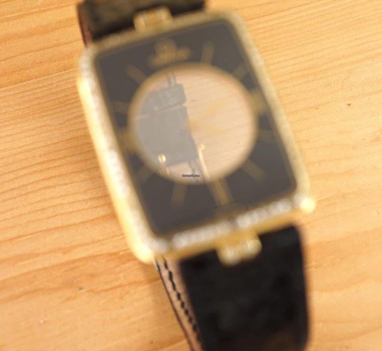 Omega La Magique Speciale Ultra-thin Transparent Scarface Diamonds Rare