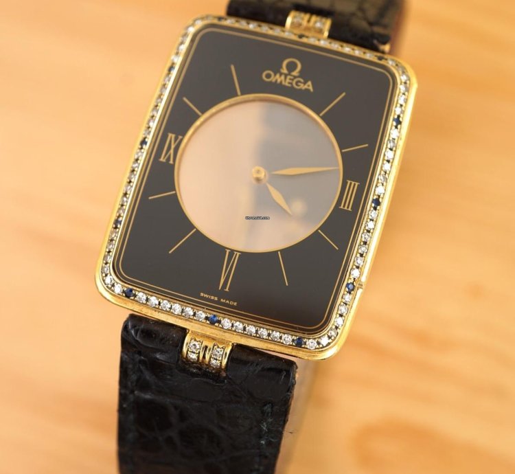 Omega La Magique Speciale Ultra-thin Transparent Scarface Diamonds Rare