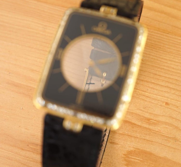 Omega La Magique Speciale Ultra-thin Transparent Scarface Diamonds Rare
