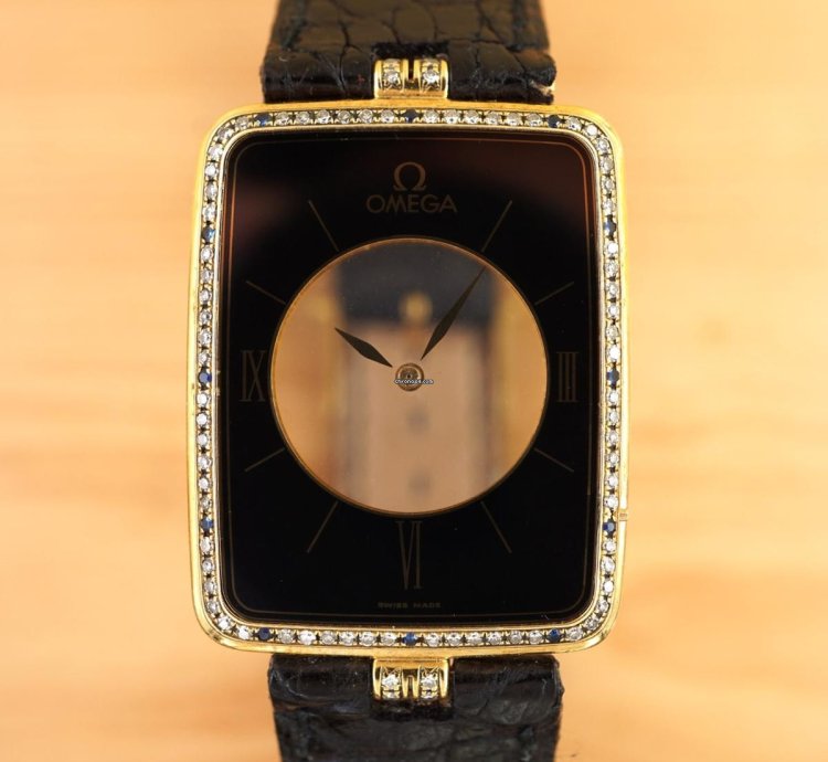Omega La Magique Speciale Ultra-thin Transparent Scarface Diamonds Rare