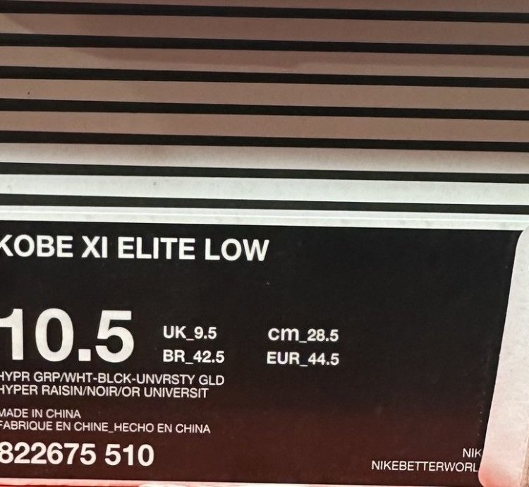 Size 10 5 - Nike Kobe 11 Elite Eulogy