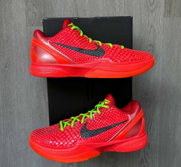 Size 10 5 - Nike Kobe 6 Proto Reverse Grinch Bryant Gigi