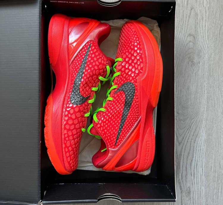 Size 10 5 - Nike Kobe 6 Proto Reverse Grinch Bryant Gigi