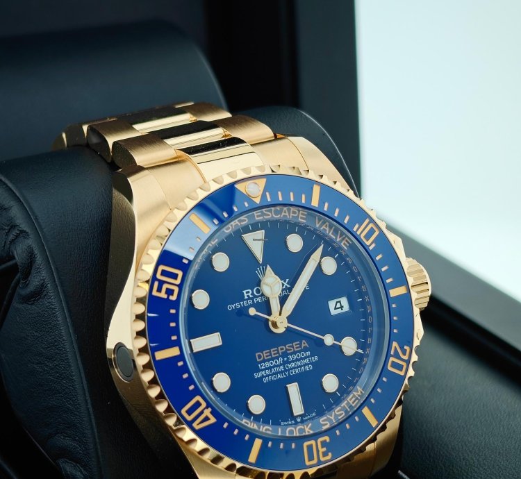 Rolex Sea-dweller Deepsea Basel One 136668 Deep Blue Oyster Perpetual Rolex Deepsea -blue Dial 44mm