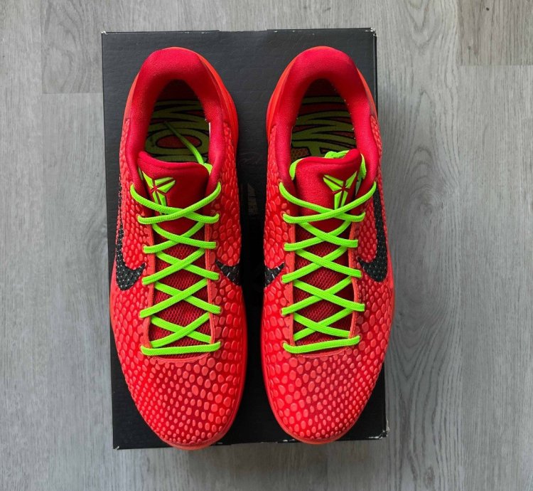 Size 10 5 - Nike Kobe 6 Proto Reverse Grinch Bryant Gigi