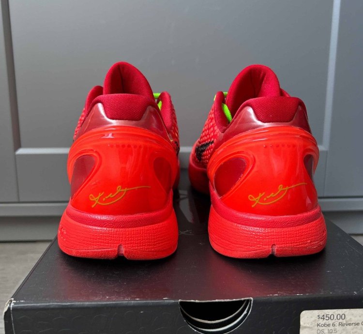 Size 10 5 - Nike Kobe 6 Proto Reverse Grinch Bryant Gigi