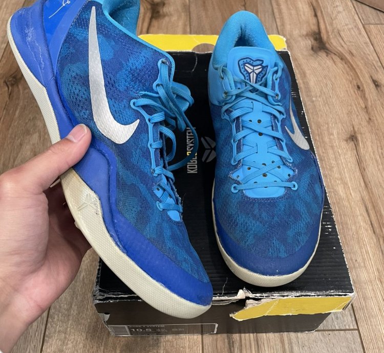 Size 10 5 - Nike Kobe 8 Blue Coral Snake
