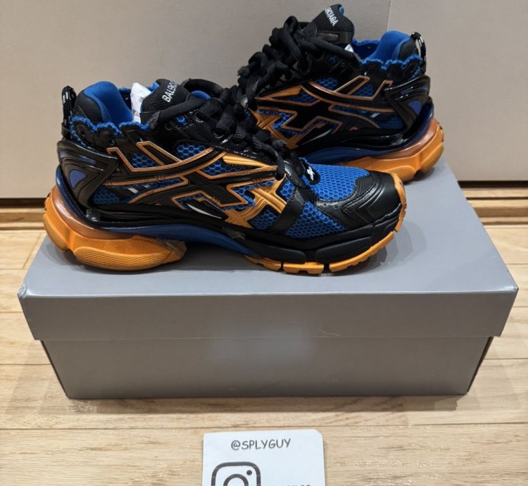 Balenciaga Runner Blue Orange Black 41