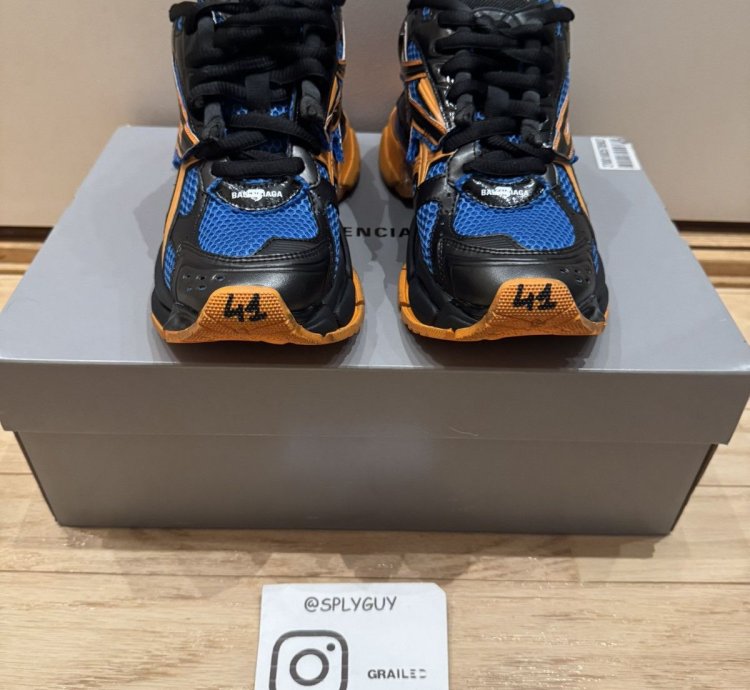 Balenciaga Runner Blue Orange Black 41