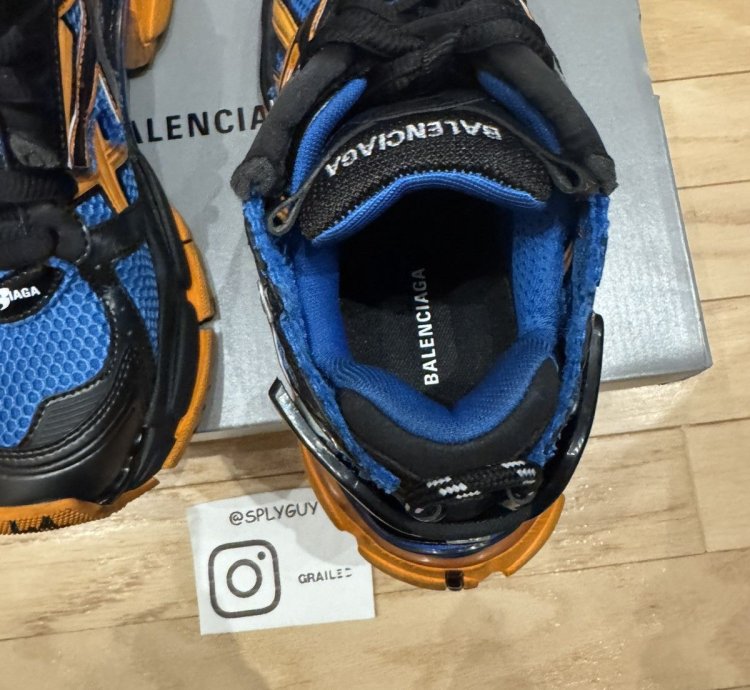 Balenciaga Runner Blue Orange Black 41