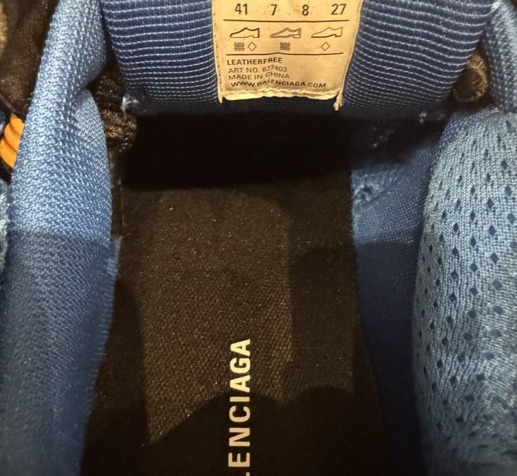 Balenciaga Runner Blue Orange Black 41
