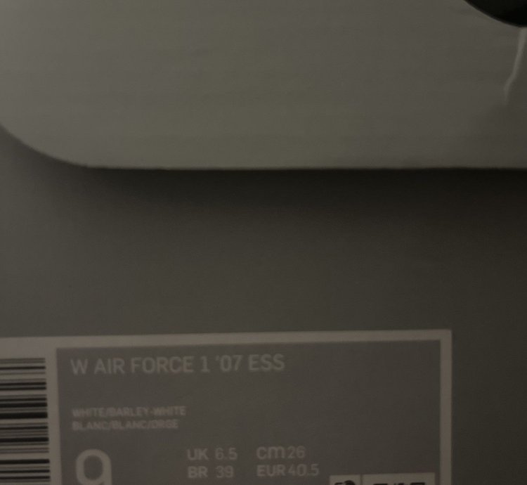Air Force 1 Barley White