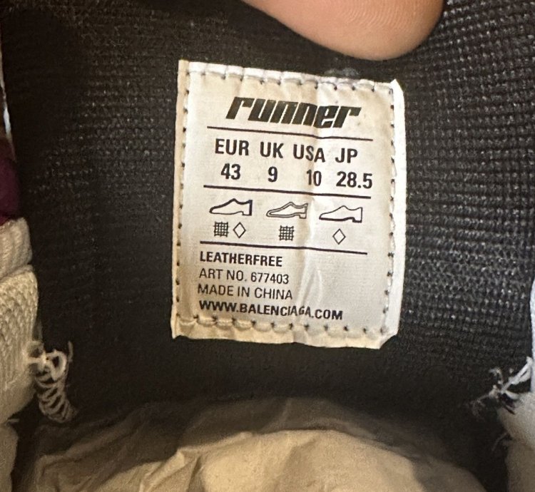 Balenciaga Runner Multi-color