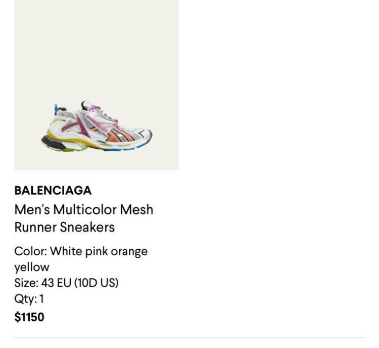 Balenciaga Runner Multi-color