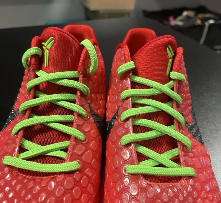 Size 5y - Nike Kobe 6 Protro Reverse Grinch Gs Fv9676-600 Gs