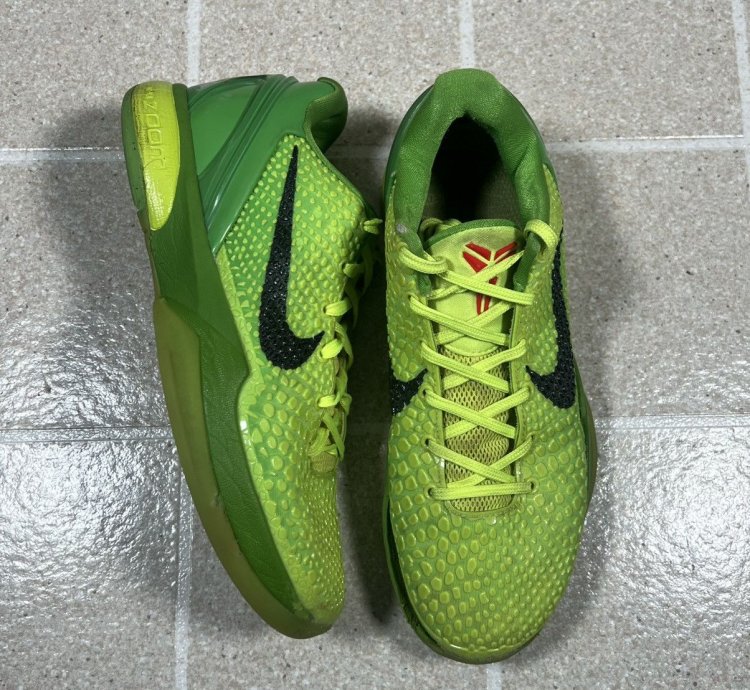 Size 7 - Nike Zoom Kobe 6 Protro Low Grinch