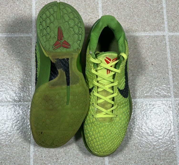 Size 7 - Nike Zoom Kobe 6 Protro Low Grinch