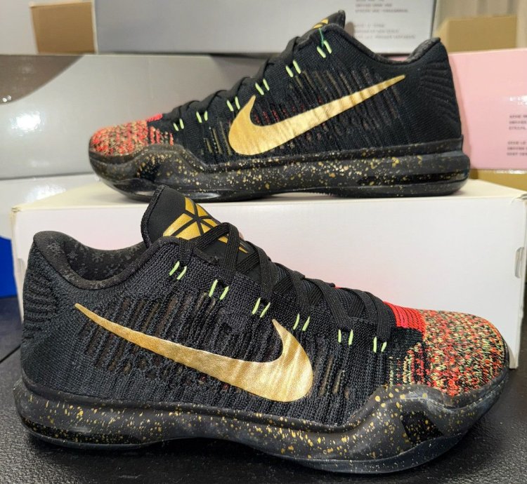 Size 8 - Nike Kobe 10 Elite Christmas 802560-076